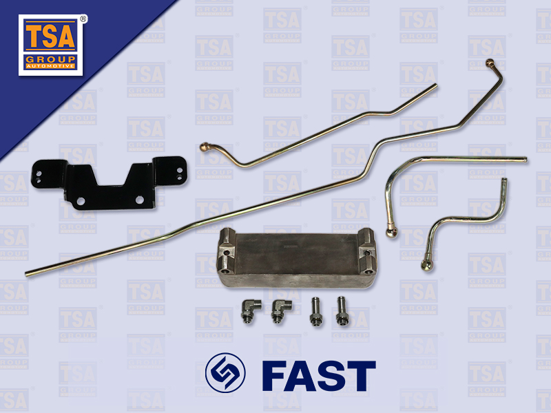 ออยคลูเลอร์น้ำมันเกียร์ FAST 9JS150TA-B แปลง IS HN