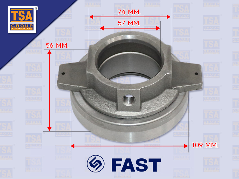 เบ้า+ลูกปืนคลัช UD เควสเตอร์ FAST 9JS119 (109*74*57*56MM)