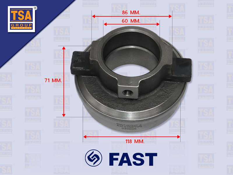 เบ้า+ลูกปืนคลัช IS GXZ 6UZ1 6SD1 FAST 9JS150TA-B