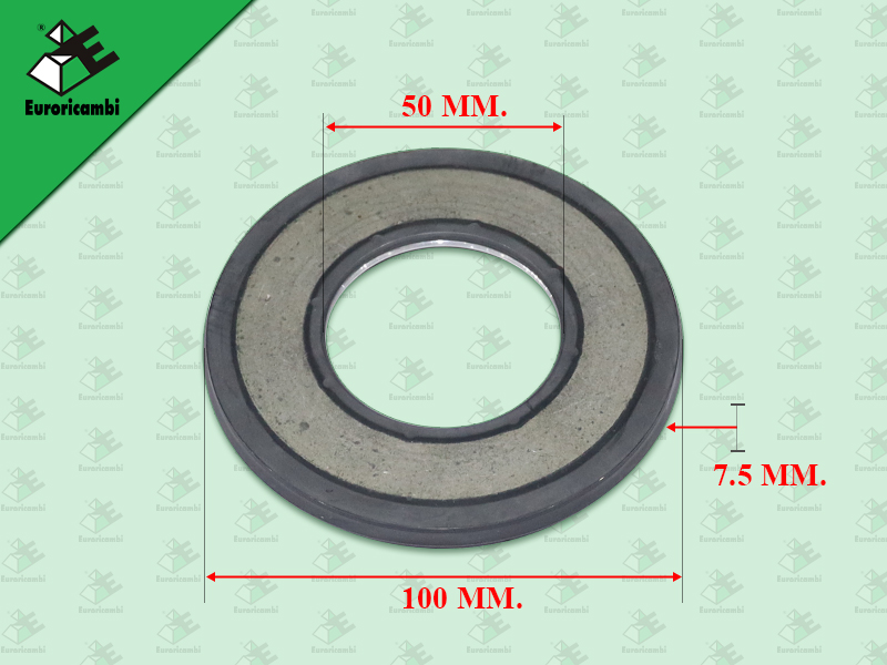 ซีลลูกสูบโลไฮ 109 HN 320 50*100*7.5 MM