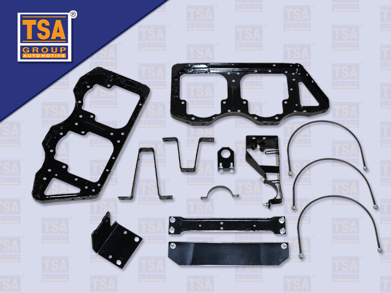 ชุดขายึดถังลม IS ROCKY+แป๊บ