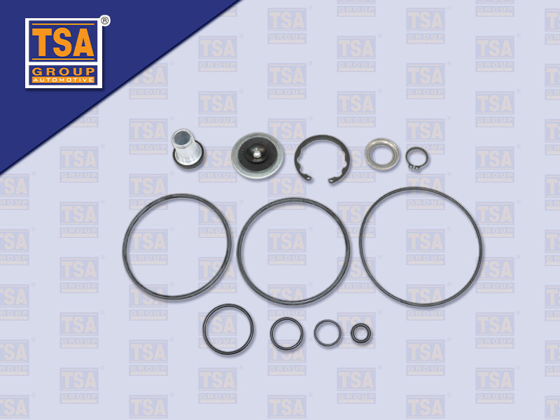 ชุดซ่อมวาล์วจ่ายลมตัวหลัง IS DECA360 เหลี่ยมฝาโหนก KNORR BREMES แท้ ไม่รับประกัน