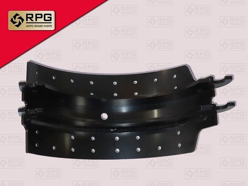 [0704-0033] ก้ามเบรคหน้า NS UD เควสเตอร์ CWE370 7"เหล็กเหนียว เบรคแห้ง NO.ผ้า 28รู RPG