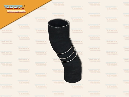 [0310-0124] ท่อยางอินเตอร์ IS FTR FVR 6HK1 3ร่อง สีดำ ข้างขวา 64/64*270MM HNEC 8-98012936-1