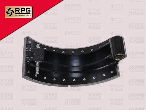 [0704-0020] ก้ามเบรคหน้า IS DECA360 6" เหล็กเหนียว+ผ้า 20รู RPG