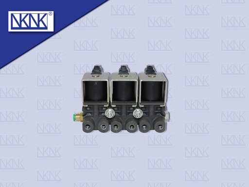 [0233-0065] แผงสวิทช์ไฟจ่ายลม 3ตัว ใต้เก๋ง IS DECA360 24V +ข้อต่อ NKN