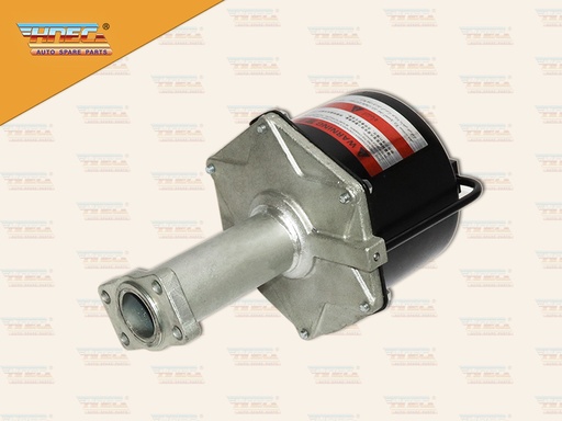 [0302-0473] หม้อลมเพลาแท่นชั้นเดียวเส้นหลัง IS จีก้า คอตรง -R รุ่นใช้กระบอกเบรค รูลม 15MM HNEC