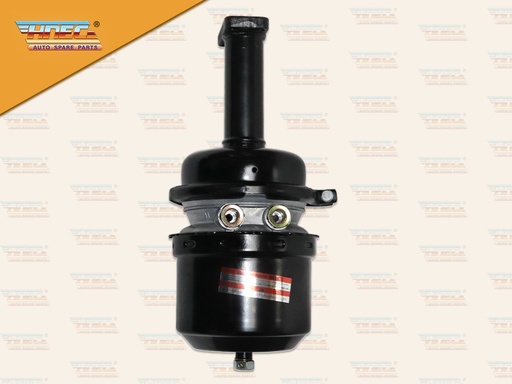 [0302-0487] หม้อลมเพลาแท่น HN MEGA ซีรี่ย์700 คอยาว 155MM -L รุ่นใช้กระบอกเบรค เข็มขัด 1อัน ไม่มีท่อ HNEC