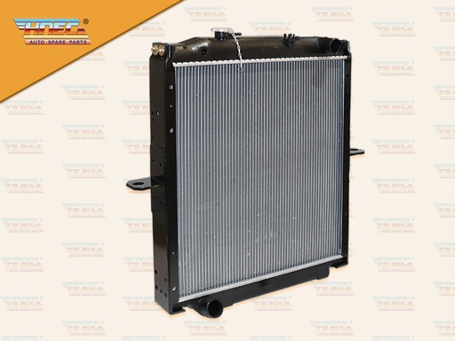 [0310-0129] หม้อน้ำ IS 6HK1 DECA240 มิเนียม ฝาหม้อน้ำข้างซ้าย ท่อน้ำบน R ล่าง L