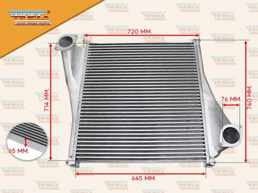 [0310-0161] อินเตอร์คลูเลอร์ HN โปรเฟียร์ K13C 390-560 แรง ท่อหน้าแปลน HNEC