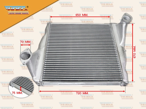 [0310-0162] อินเตอร์คลูเลอร์ HN โปรเฟียร์ K13D 270-380 แรง ท่อหน้าแปลน HNEC