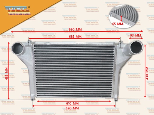 [0310-0164] อินเตอร์คลูเลอร์ HN VICTOR NEO AO9C FL1A FM1A 344แรง หัวสูง HNEC