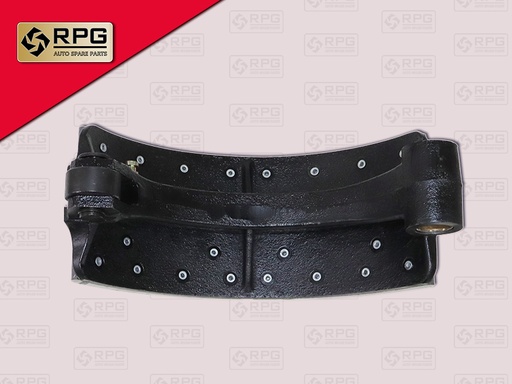 [0704-0022] ก้ามเบรคหน้า HN MEGA500 6" เบรคแห้ง เหล็กหล่อ+ผ้า 20รู RPG 47431-6034