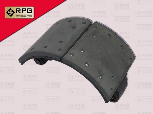 [0704-0037] ก้ามเบรคหลัง HN ZM 8.5" เหล็กหล่อ เบรคแห้ง+ผ้า 24รู RPG 47431-2370