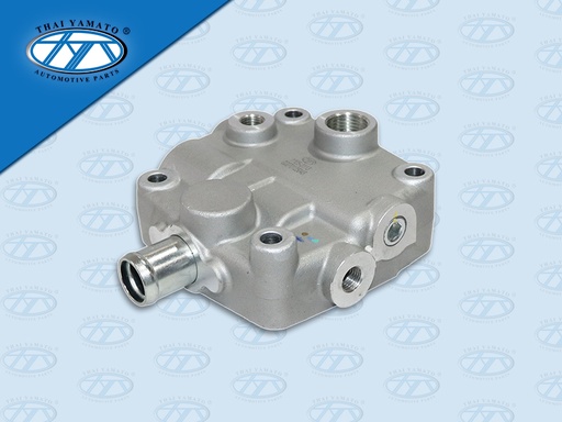 [1105-0113] ฝาปั๊มลมมิเนียม ฝาบน HN P11C รูกว้าง 85MM ท่อออกข้าง YAMATO