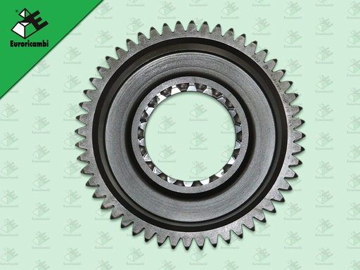 [35.54.0473] เฟืองโลว์อิตั้น เฟืองตรง 52ฟัน 18เม็ด มีแหวนในตัว 225*46MM