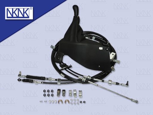 [6602-0023] คันเกียร์+สายเกียร์ HN VICTOR ซีรี่ย์ 500 700 หัวใหญ่ รุ่นน๊อตยึดปลายสาย NKN