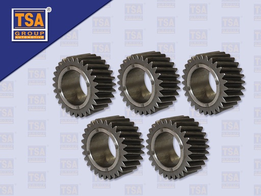 [6604-0006] เฟืองทดตัวข้าง IS MEB9 6NX1 345แรง 28ฟัน 1ชุด = 5ตัว เกาหลี 