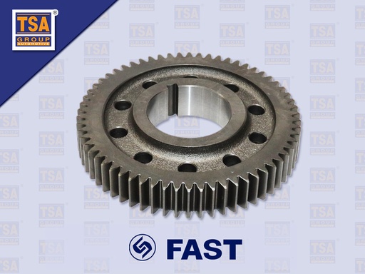 [9005-0404] เฟืองคู่เกียร์ 5 ราวข้าง FAST 6DS100TA-1701054 62ฟัน