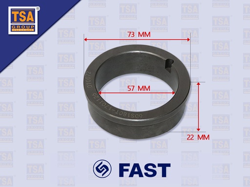 [9005-0427] บู๊ชราวกลาง FAST 6DS180T-1701126 73*57*22MM