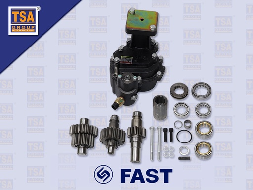 [9005-0504] ชุด PTO ตูดเกียร์ FAST 6DS100TA QH35-1000DIN รุ่นปั๊มไดเร็ท