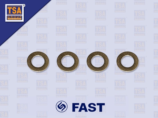 [9005-0509] แหวนทองเหลืองเกียร์ FAST 9JS119T-B 17106 1ชุด=4ตัว