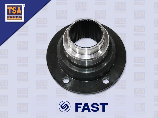 [9006-0007] หน้าแปลนท้ายเกียร์ FAST F99900-5 49ร่อง บ่าซีล95MM สูง 111MM