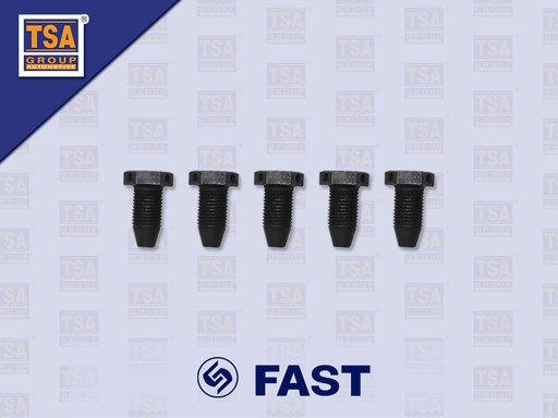 [6607-0018] น๊อตล็อคตุ๊กตา-ก้ามปู FAST 9JS200T 9JS119T-B 12JS200TA 6DS100TA 1ชุด=5ตัว