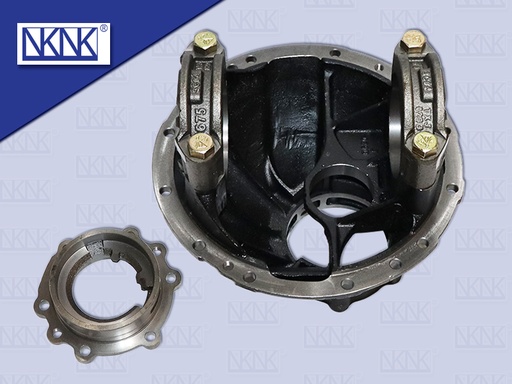 [0208-0541] เสื้อเฟืองท้าย FS กลาง MS CANTER 135แรง เสื้อเรียบ น๊อตสั้น  +ฝาครอบซีลลูกปืน NKN