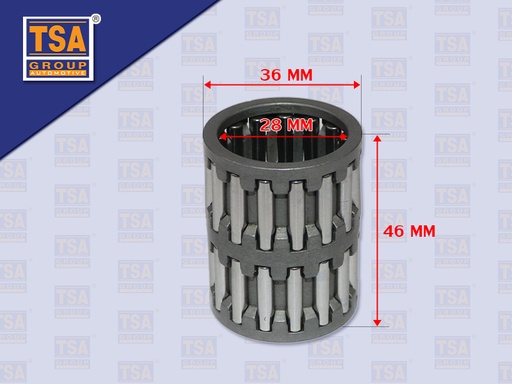 [8805-0066] ลูกปืนในรูปลายเกียร์สวมคลัช FS 527 36*28*46MM