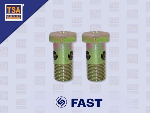 [6607-0035] น๊อตยึดแผ่นเหล็กข้างเกียร์ FAST 9JS200T 9JS119T-B 12JS200TA JS150TA-1708092B-1 1ชุด= 2ตัว