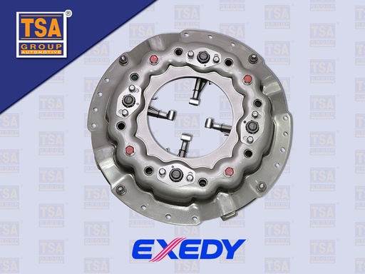 [1303-0008] จานกดคลัช IS ROCKY210 240 DECA FTR 300 แรง 15" ตีนผีสั้น ISC640 EXEDY