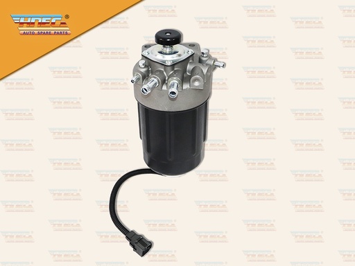 [0312-0094] กรองดักน้ำโซล่า MS FS FN62 FN629 6M60T 270แรง + ปลั๊กไฟ กระป๋อง 187MM HNEC