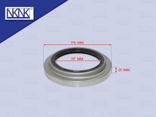 [0213-0368] ซีลล้อหลังใน IS JUMBO ROCKY240 270 117*174*25MM NKN