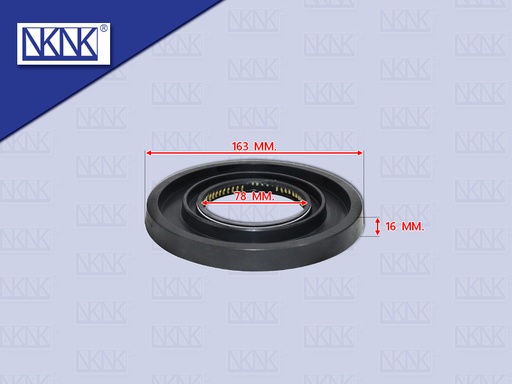 [0213-0360] ซีลล้อหลังนอก NS CW454 JCM FXZ360 78*163*16MM NKN