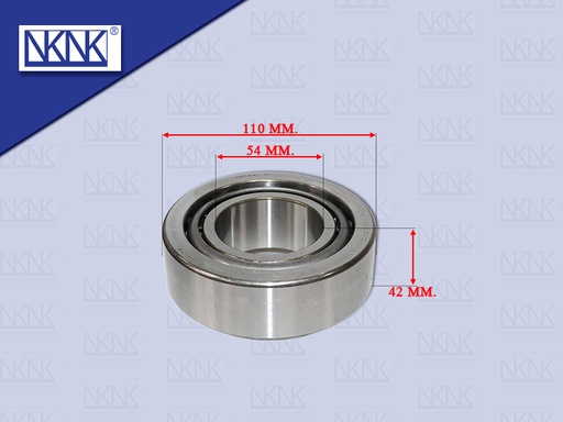 [0204-0418] ลูกปืนล้อหน้า ตับใน IS SBR TX 110*54*42MM 32310 55JR-9 NKN