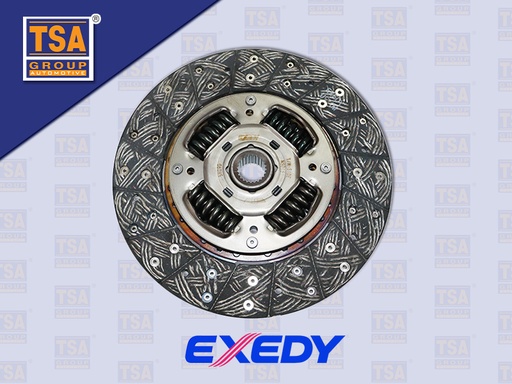 [1303-0061] แผ่นคลัช NS NAVARA 2.5D ฟลายวิล 2ชั้น D40 10" 24ร่อง ไม่ทองแดง S-NSD151 EXEDY
