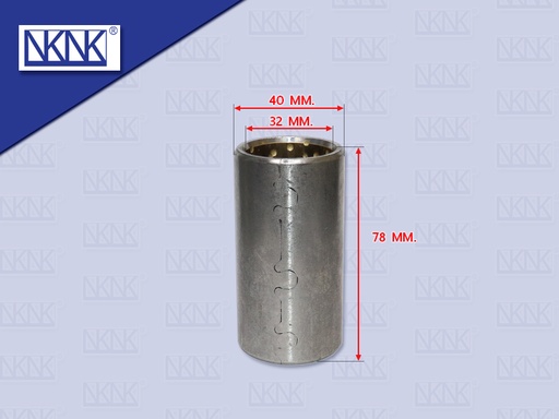 [0214-0247] บู๊ชแหนบ IS DECA 360 40*32*78 MM NKN