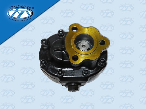 [5901-0001] ปั๊มไฮดรอลิค 43CC 280 Bar FZ UNI21-222 รุ่นหน้าแปลน 3 รูยึด รูน้ำมันเข้า 1" ออก 3/4" หมุนซ้าย YAMATO