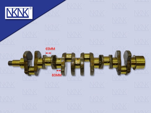 [0207-0982] ข้อเหวี่ยง FS 6D15 น๊อต หน้า 1 หลัง 6 ตัว อก 80 ก้าน 65MM NKN