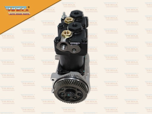 [0330-0074] ปั๊มลม HN JO8C-T 2 สูบ + เฟือง HNEC