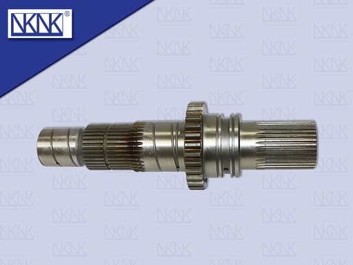 [0208-0536] แกนเพลาดิปล็อค UD เควสเตอร์ CWE370 แกนเฟืองโต 60MM 34/34ร่อง ปลาย 51MM NKN