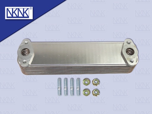 [0207-0985] ไส้ออยคลูเลอร์ HN F18 HITEX195 HO7D HO7C 8ชั้น ขอบเหลี่ยม 267*62*47MM NKN