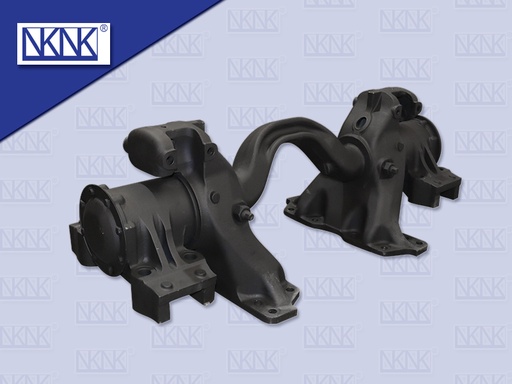 [0213-0412] แท่นเพลาโบกี้ FS 628 โชกุน +ตุ๊กตา แกน 115MM ช่วงคัทซี 387MM NKN