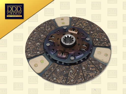 [1203-0004] แผ่นคลัช HN 15''10 ร่อง EURO3 ทองแดง รู 44.5MM 380*220*10*44.5 DDD