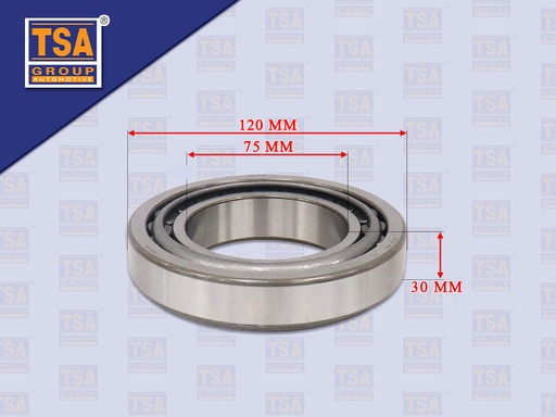 [8805-0069] ลูกปืนคอปลายเกียร์ 4 HN VICTOR 500 FG8J 30215 130*75*30 MM KOYO