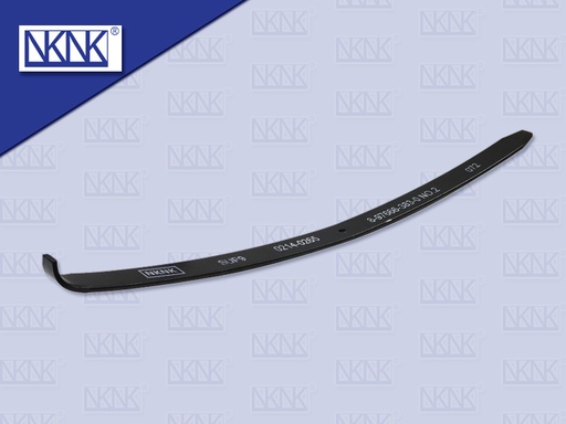 [0214-0265] แหนบแผ่นหน้า IS NMR130 ตัวที่2 ตัวงอ 10*60*1210MM NKN