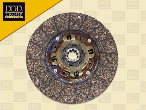 [1203-0010] แผ่นคลัช HN 17'' 10ร่อง EURO3 ปลายใหญ่ ไม่ทองแดง รู 50.8MM 430*250MM DDD