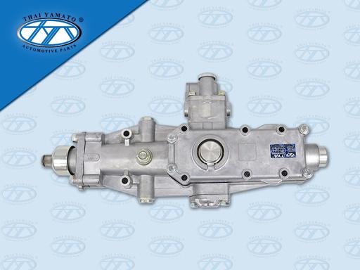 [1105-0115] ฝาเกียร์เล็ก ZF IS DECA360 6UZ1 9S1110/1310/1315 คอเล็ก มีลูกปืนดันปลอก สลักฝาเกียร์ 66ร่อง พร้อมตัวยิงโลไฮ YAMATO