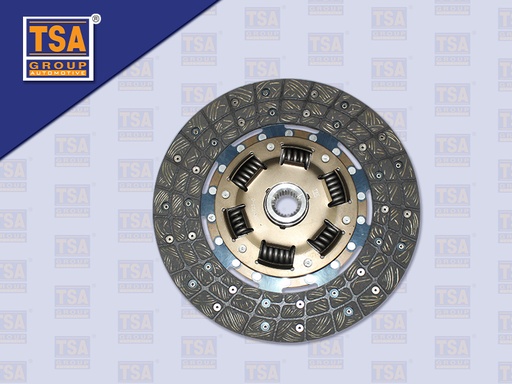 [0103-0110] แผ่นคลัช IS 4BE1 11"24 ร่อง ปลายเล็ก(ไม่ทองแดง)TSA